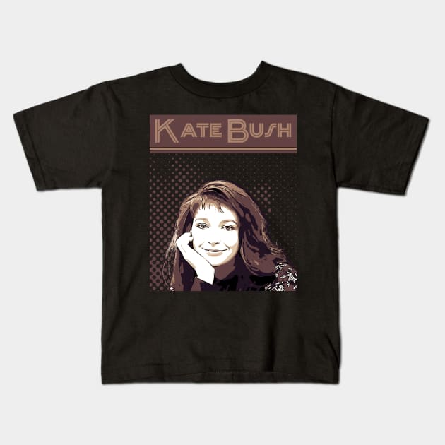 kate bush Kids T-Shirt by Degiab